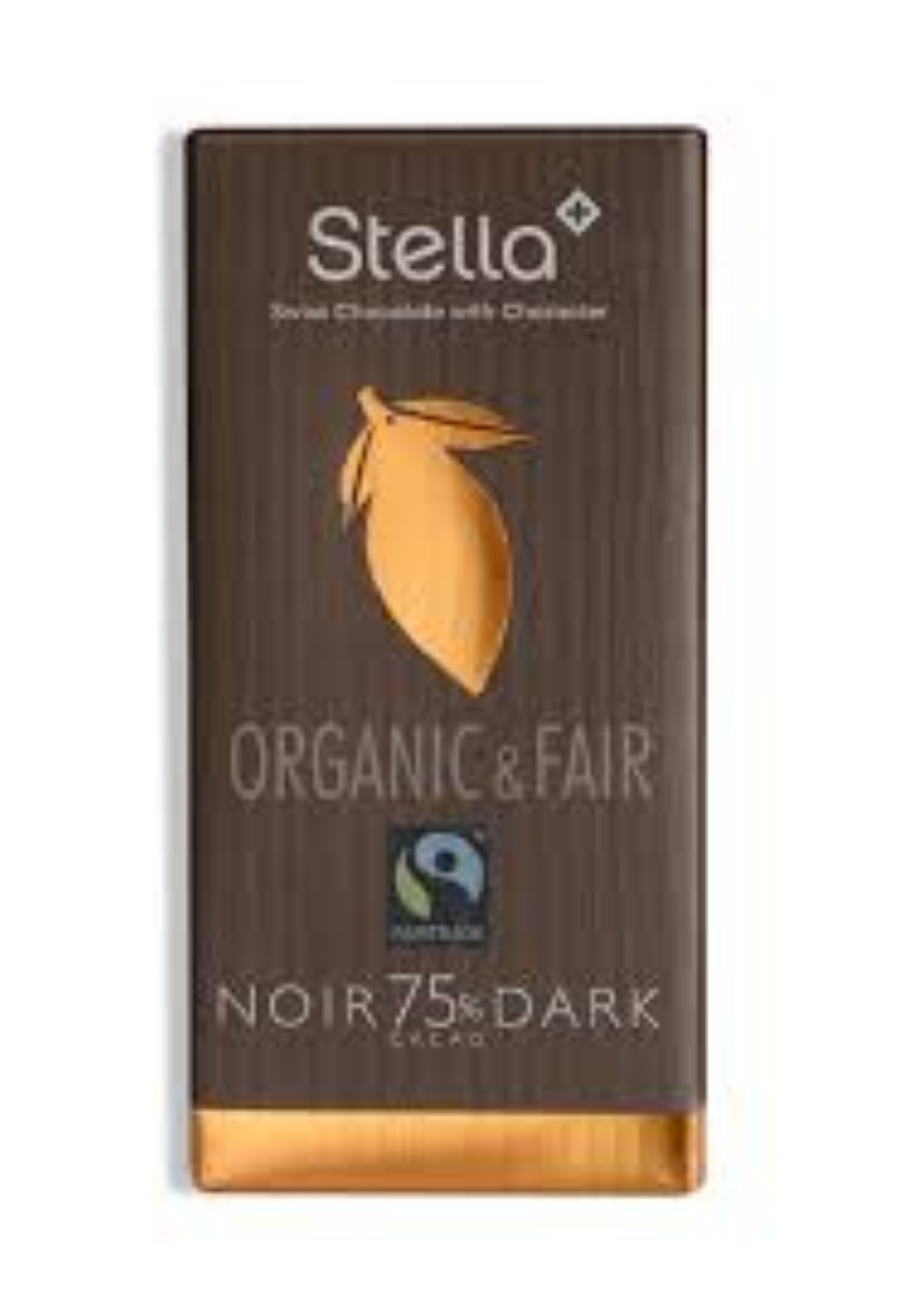 STELLA 75% DARK CHOCOLATE 100G
